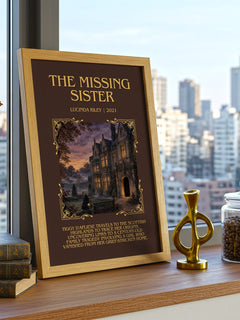 The Missing Sister Minimalist Book Poster by Lucinda Riley – image 3