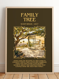 Family Tree Minimalist Book Poster by Susan Wiggs – image 2