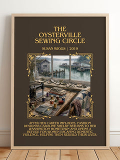 The Oysterville Sewing Circle Minimalist Book Poster by Susan Wiggs – image 2