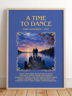 A Time to Dance Minimalist Book Poster by Karen Kingsbury – image 2