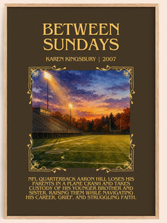 Between Sundays Minimalist Book Poster by Karen Kingsbury – image 1
