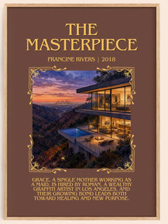The Masterpiece Minimalist Book Poster by Francine Rivers – image 1