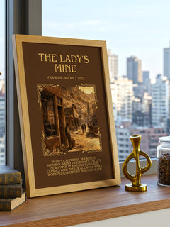 The Lady's Mine Minimalist Book Poster by Francine Rivers – image 3