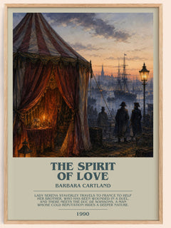 The Spirit Of Love Bookish Wall Art by Barbara Cartland – image 1