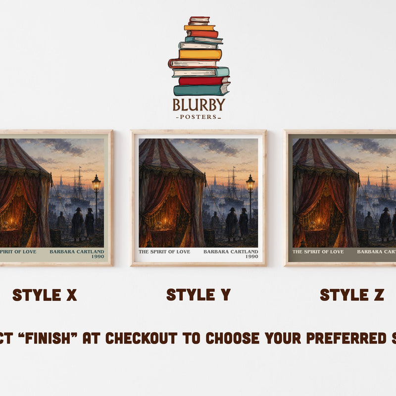 The Spirit Of Love literary print in frame leaning in hallway – romance wall art