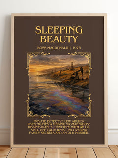 Sleeping Beauty Minimalist Book Poster by Ross Macdonald – image 2