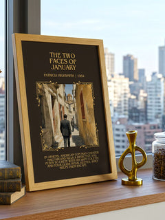 The Two Faces of January Minimalist Book Poster by Patricia Highsmith – image 3
