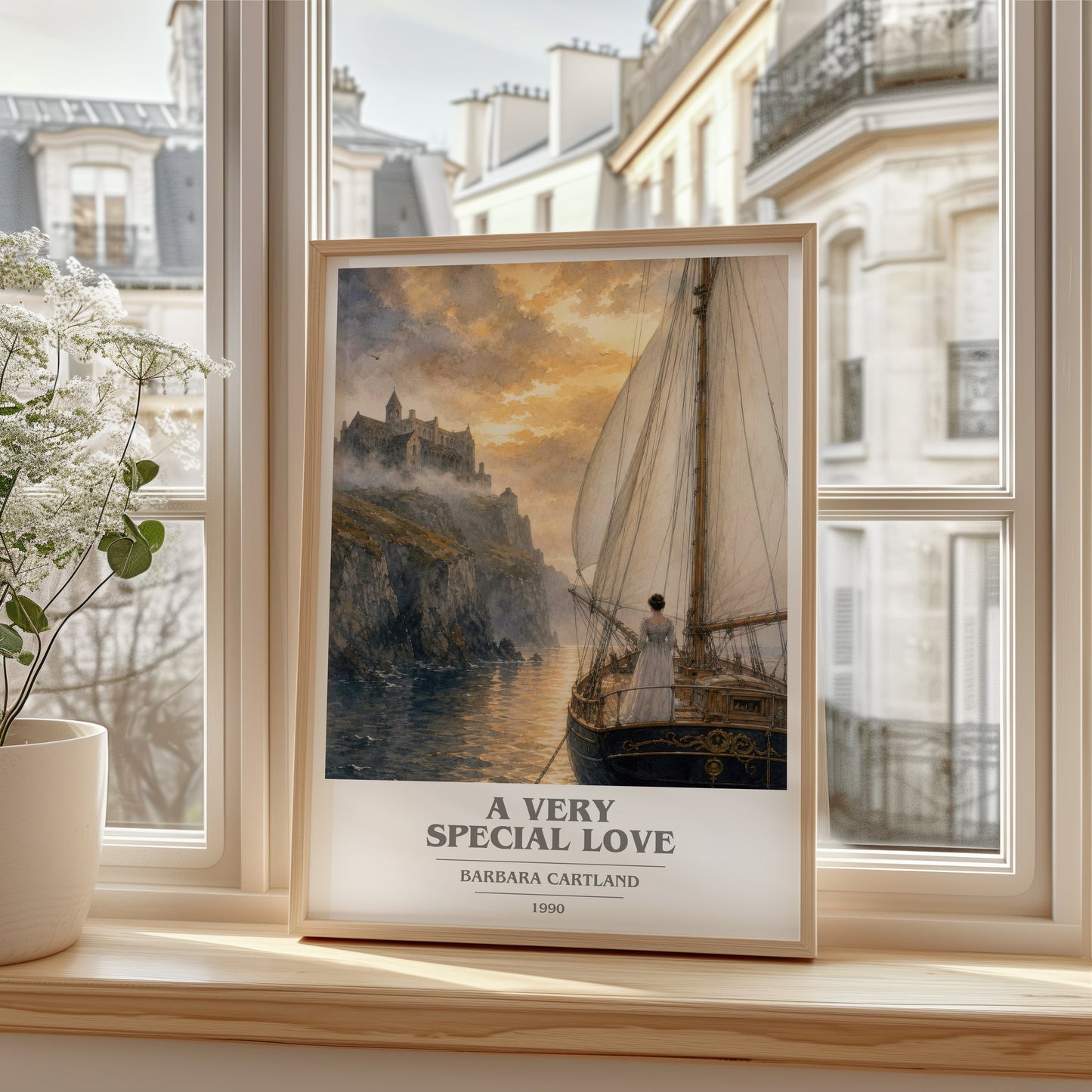 A Very Special Love book cover poster colour and style options – Barbara Cartland book art
