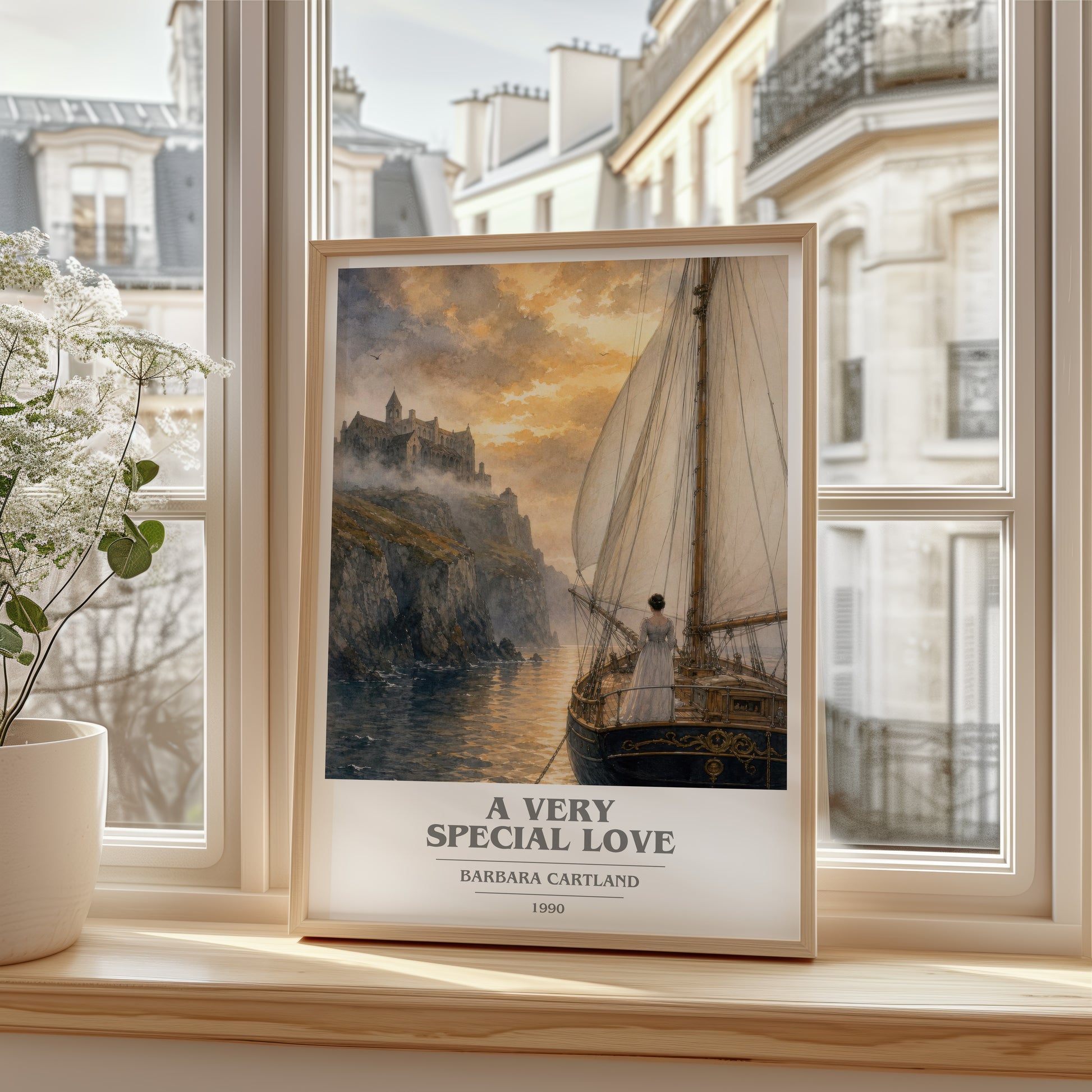 A Very Special Love book cover poster colour and style options – Barbara Cartland book art