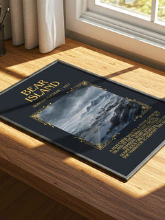 Bear Island Minimalist Book Poster by Alistair MacLean – image 4