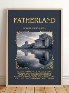 Fatherland Minimalist Book Poster by Robert Harris – image 2
