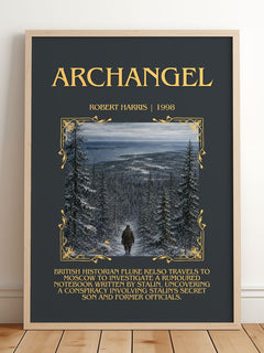Archangel Minimalist Book Poster by Robert Harris – image 2