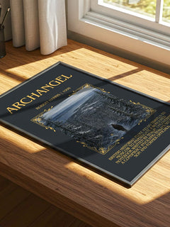 Archangel Minimalist Book Poster by Robert Harris – image 4