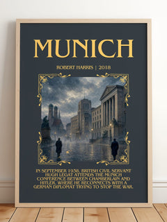 Munich Minimalist Book Poster by Robert Harris – image 2