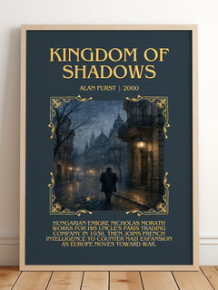 Kingdom of Shadows Minimalist Book Poster by Alan Furst – image 2