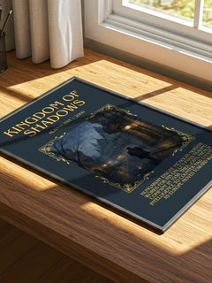 Kingdom of Shadows Minimalist Book Poster by Alan Furst – image 4