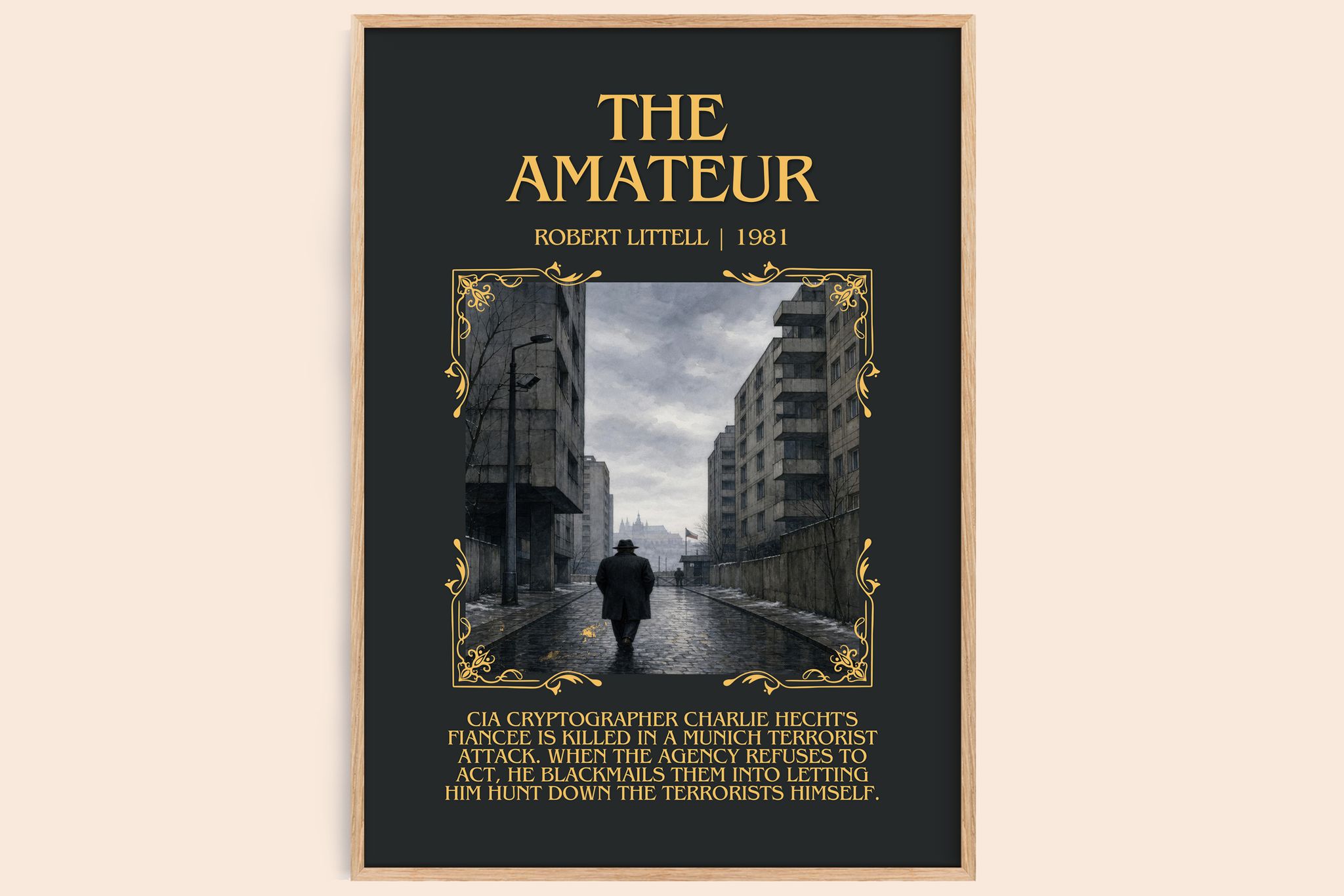 The Amateur Minimalist Book Poster by Robert Littell