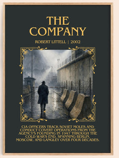 The Company Minimalist Book Poster by Robert Littell – image 1