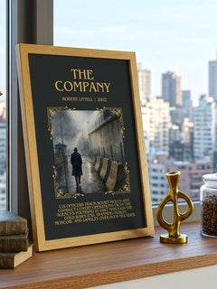The Company Minimalist Book Poster by Robert Littell – image 3