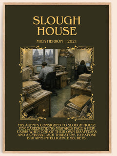 Slough House Minimalist Book Poster by Mick Herron – image 1