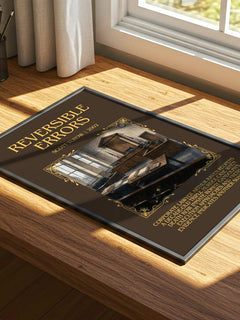 Reversible Errors Minimalist Book Poster by Scott Turow – image 4