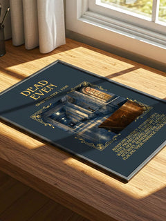 Dead Even Minimalist Book Poster by Brad Meltzer – image 4