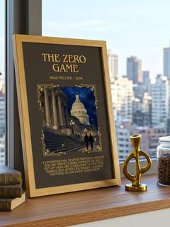 The Zero Game Minimalist Book Poster by Brad Meltzer – image 3