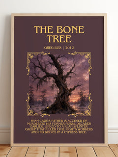 The Bone Tree Minimalist Book Poster by Greg Iles – image 2