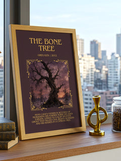 The Bone Tree Minimalist Book Poster by Greg Iles – image 3