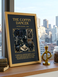 The Coffin Dancer Minimalist Book Poster by Jeffery Deaver – image 3