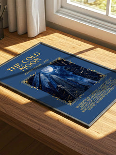The Cold Moon Minimalist Book Poster by Jeffery Deaver – image 4