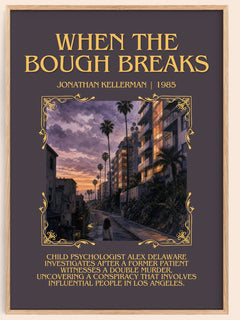 When the Bough Breaks Minimalist Book Poster by Jonathan Kellerman – image 1