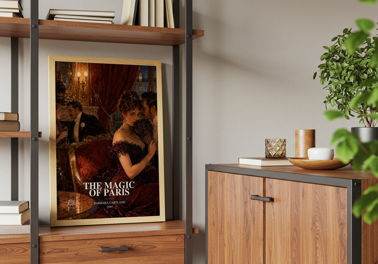 The Magic Of Paris book watercolour illustration paper finish options – matte satin gloss