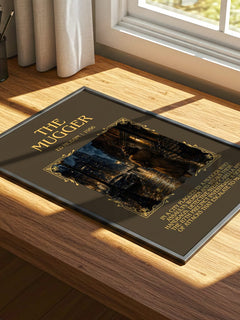 The Mugger Minimalist Book Poster by Ed McBain – image 4