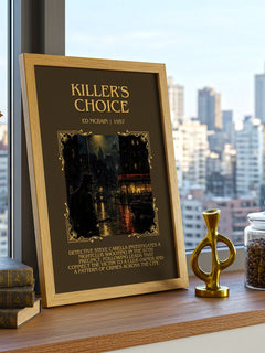 Killer's Choice Minimalist Book Poster by Ed McBain – image 3