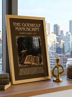 The Godwulf Manuscript Minimalist Book Poster by Robert B. Parker – image 3