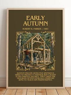 Early Autumn Minimalist Book Poster by Robert B. Parker – image 2