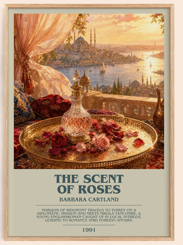 The Scent Of Roses Bookish Wall Art by Barbara Cartland