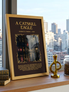 A Catskill Eagle Minimalist Book Poster by Robert B. Parker – image 3