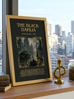 The Black Dahlia Minimalist Book Poster by James Ellroy – image 3