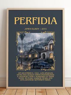 Perfidia Minimalist Book Poster by James Ellroy – image 2