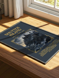 Shutter Island Minimalist Book Poster by Dennis Lehane – image 4