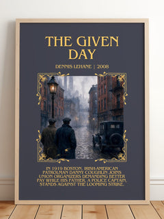 The Given Day Minimalist Book Poster by Dennis Lehane – image 2