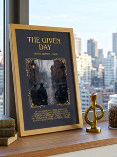 The Given Day Minimalist Book Poster by Dennis Lehane – image 3