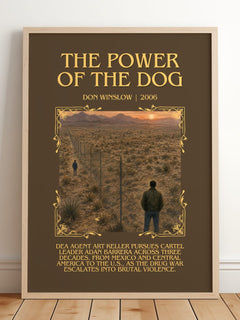 The Power of the Dog Minimalist Book Poster by Don Winslow – image 2