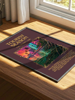 Tourist Season Minimalist Book Poster by Carl Hiaasen – image 4