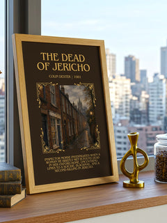 The Dead of Jericho Minimalist Book Poster by Colin Dexter – image 3