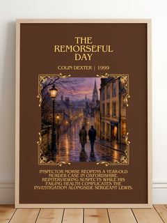 The Remorseful Day Minimalist Book Poster by Colin Dexter – image 2