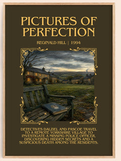 Pictures of Perfection Minimalist Book Poster by Reginald Hill – image 1