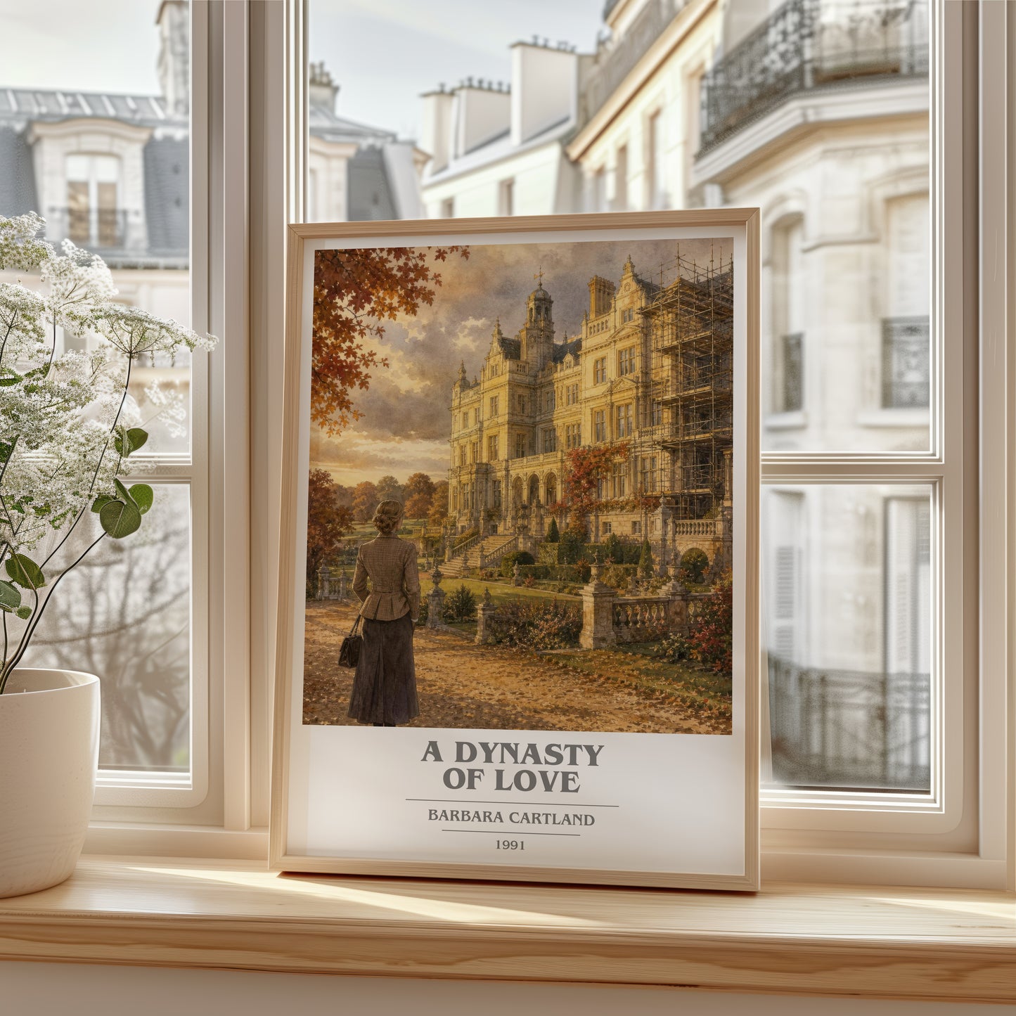 A Dynasty Of Love book cover poster colour and style options – Barbara Cartland book art